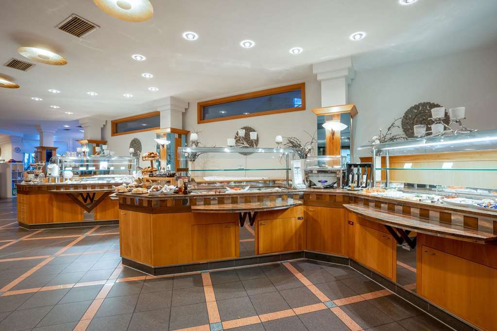 Qu Hotel Augsburg Restoran foto